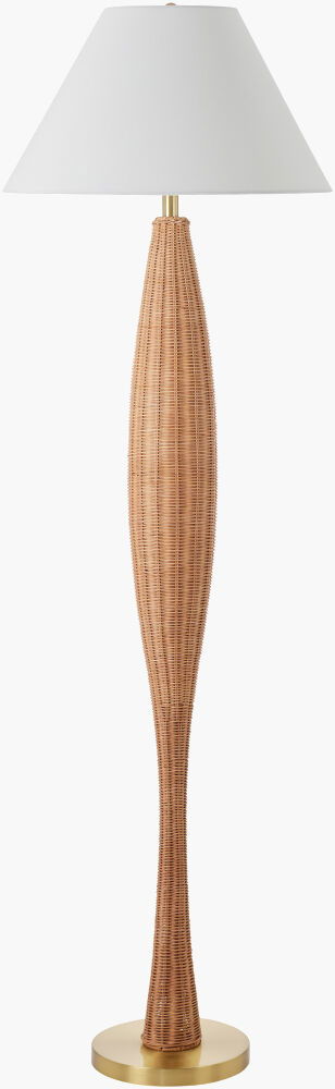 Rambla Accent Floor Lamp, by Surya, 20" width x 64" height