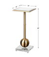 Laton Mirrored Accent Table thumbnail 2