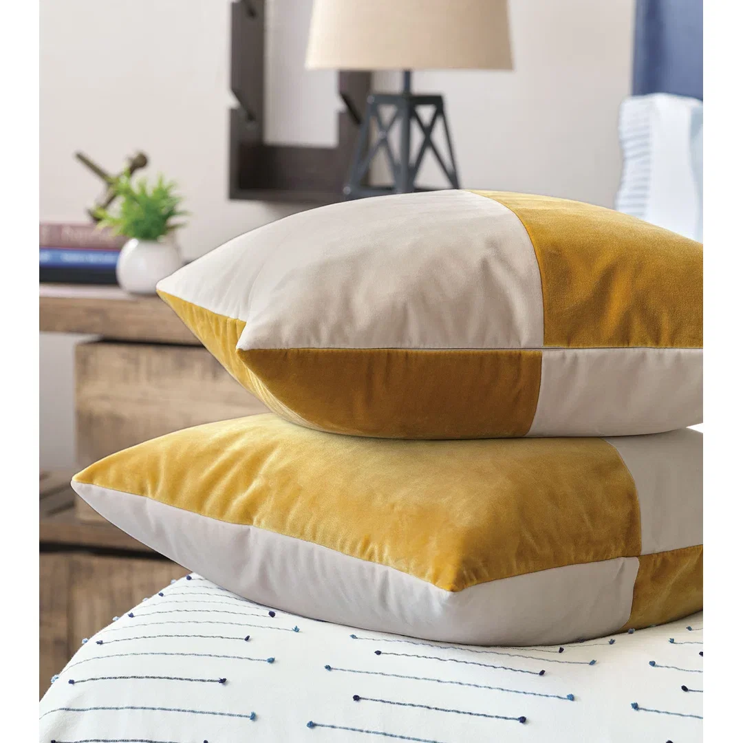 Studio 773 Lifestyle Velvet Square Pillow Cover & Insert, Decorative Pillow by Eastern Accents, 20" width x 20" height x 6" depth View 7