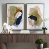 Abstract Afternoon Framed Canvases Set/2, Art by Uttermost, 25.5" width x 37.5" height x 2" depth thumbnail 2