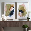 Abstract Afternoon Framed Canvases Set/2, Art by Uttermost, 25.5" width x 37.5" height x 2" depth thumbnail 2