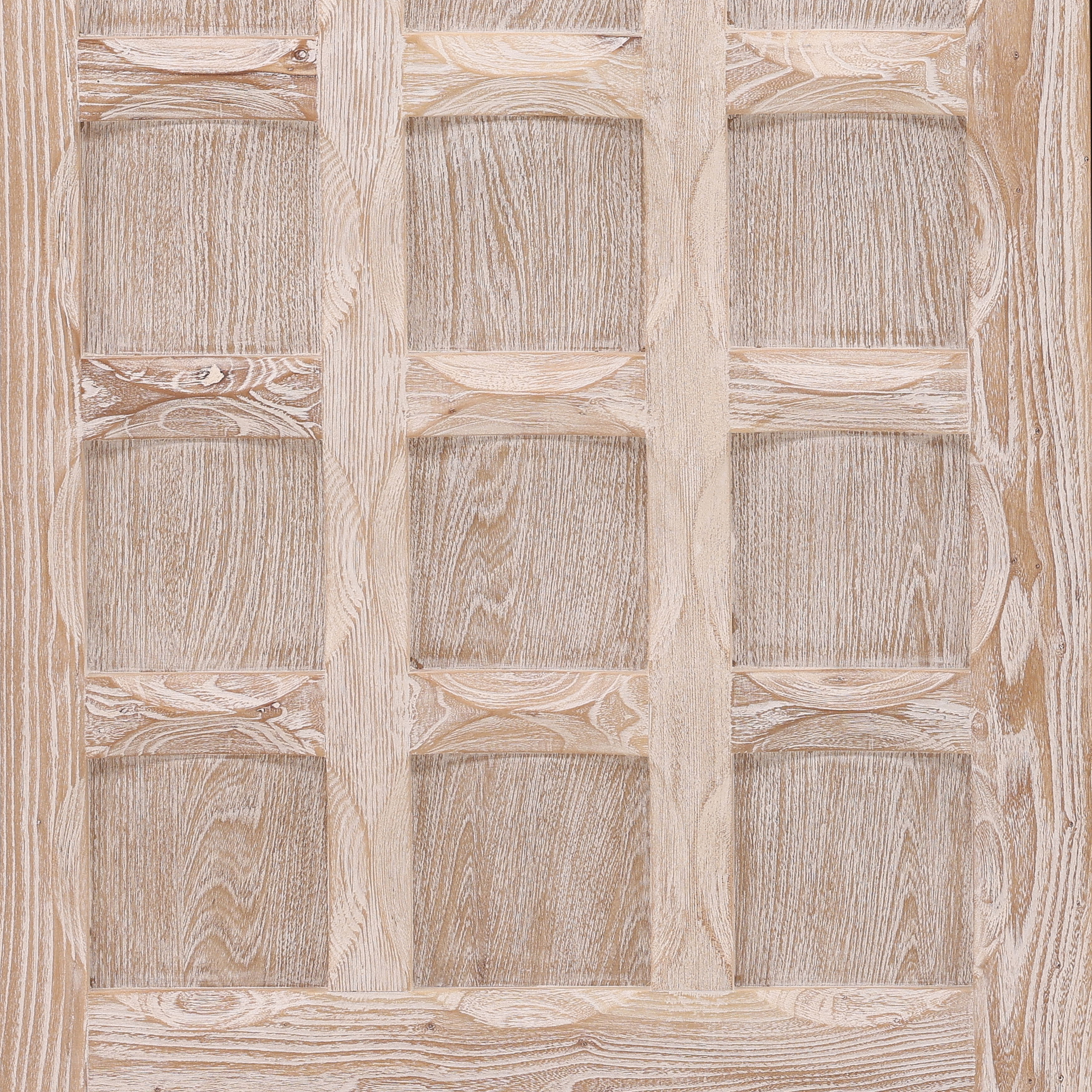 Harrison Sideboard Whitewash, Sideboards & Buffet by Dovetail, 86.5" width x 37.25" height x 18.1" depth View 7