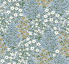 Wildwood Garden Blue & White Wallpaper, by York Wall, 27' length x 2'3" width x 0.02" depth thumbnail 1