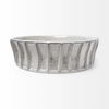 Silone (Large) 16L x 16W White Ceramic Bowl, Decorative Bowl by Mercana, 16.14" length x 16.14" width x 4.33" height thumbnail 4