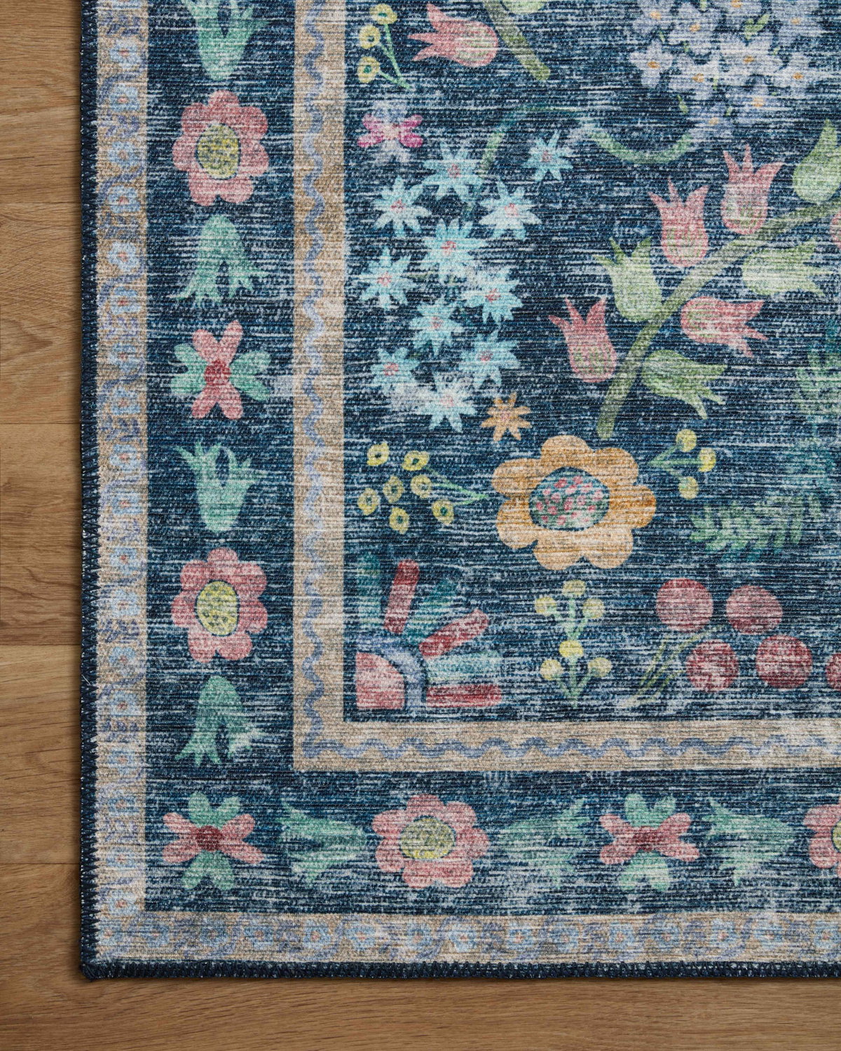 Rifle Paper Co. x Loloi Maison Rug, 5' length x 7'6" width View 5