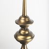 Willson  Black Iron with Antique Brass Dome Pendant Light thumbnail 5