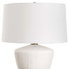 Maisie White Table Lamp, by Uttermost, 18" width x 23.5" height x 18" depth thumbnail 6