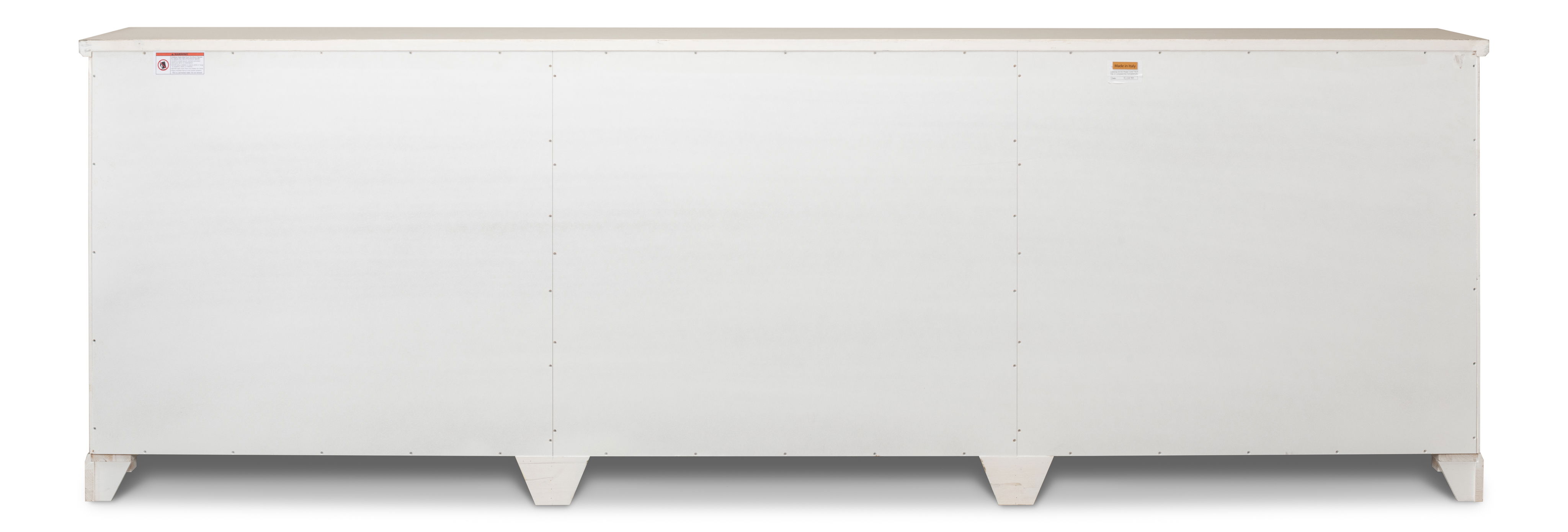 Luciana Wood Drs Buffet,112',St.Wht,Grey, Cabinets & Sideboard by Sarreid, 112" length x 15" width x 38" height View 17