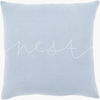 Motto Accent Pillow, Decorative Pillow by Surya, 20" length x 20" width thumbnail