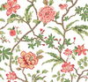 Courtyard Botanical Rose Wallpaper thumbnail 0
