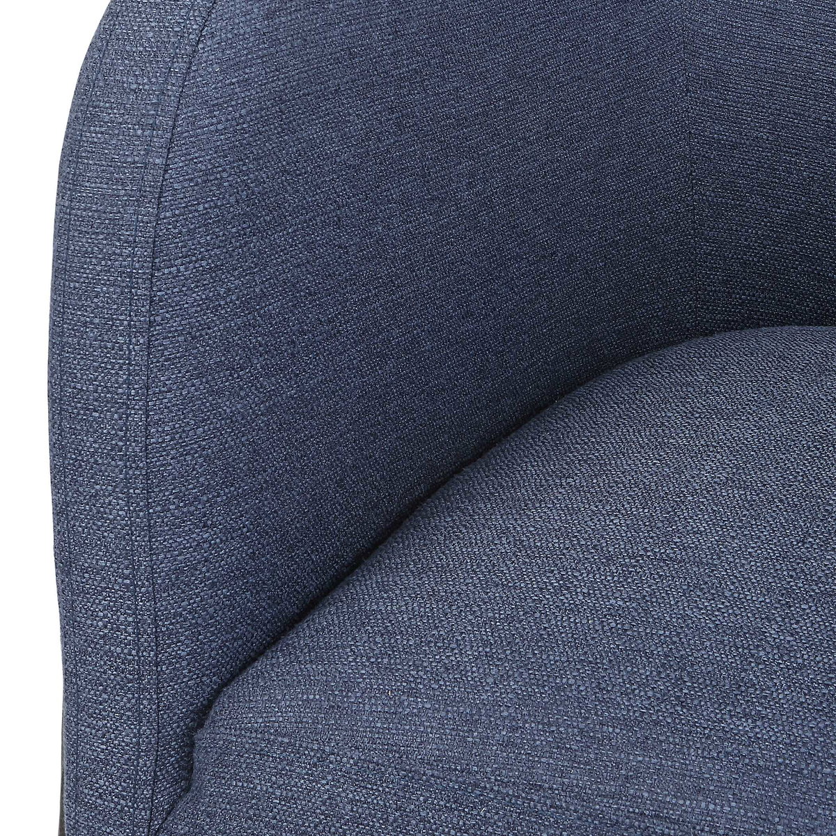 Jacobsen Denim Barrel Chair, Accent Chair by Uttermost, 27" width x 29" height x 27" depth View 9