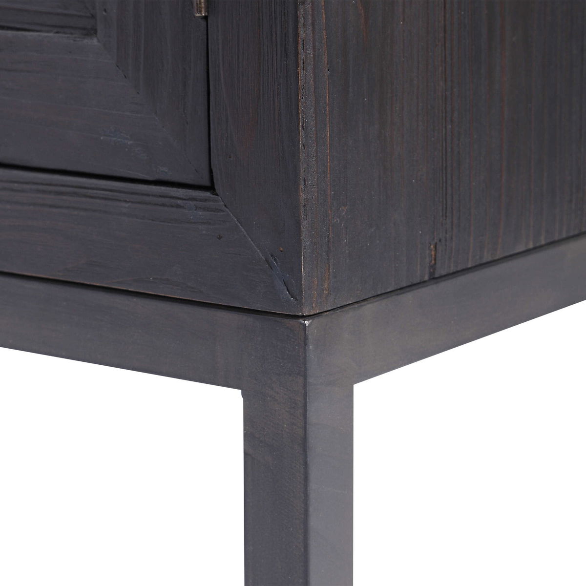 Aiken Dark Walnut 2 Door Cabinet, Cabinets & Chest by Uttermost, 43.25" width x 31.12" height x 16" depth View 9