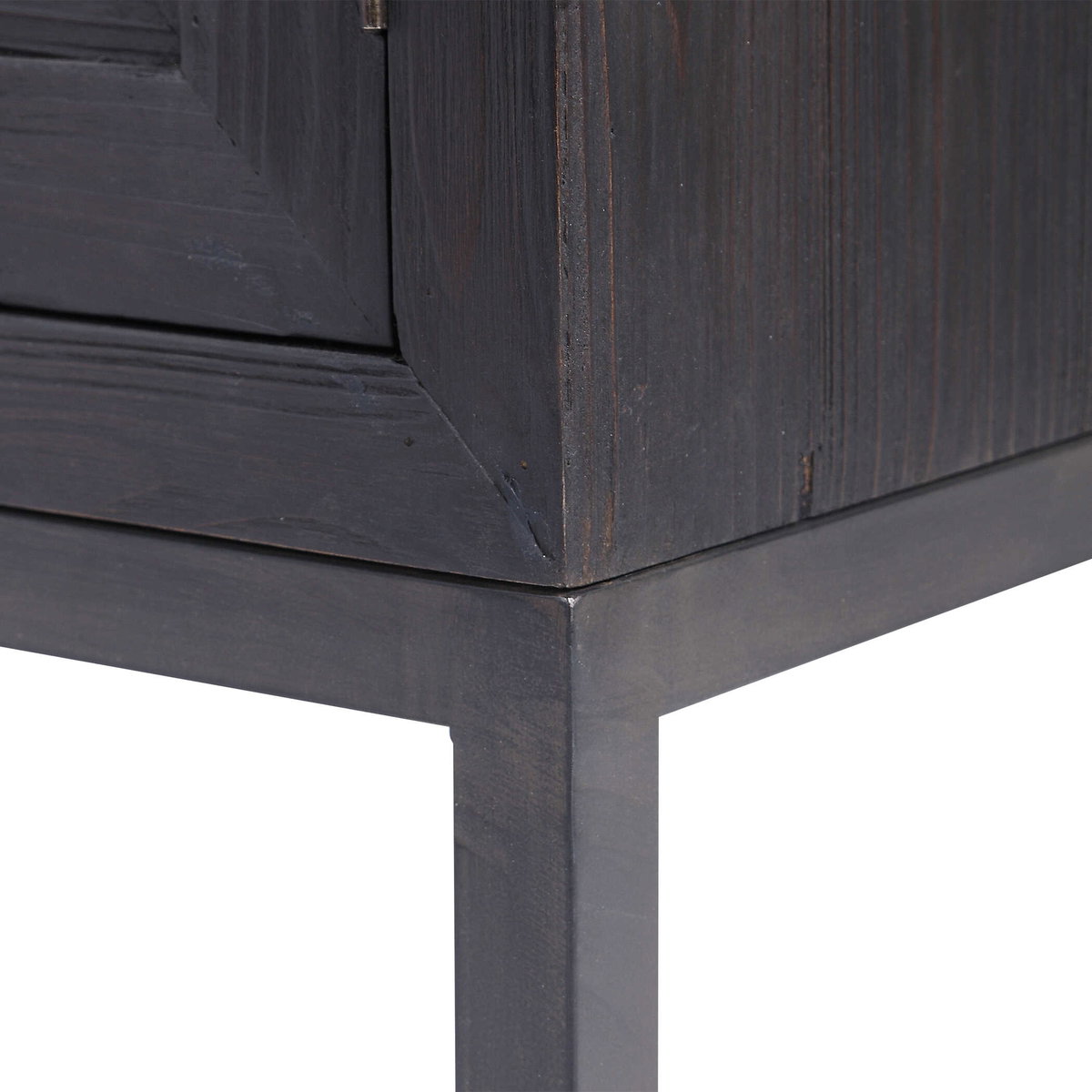 Aiken Dark Walnut 2 Door Cabinet, Cabinets & Chest by Uttermost, 43.25" width x 31.12" height x 16" depth View 9