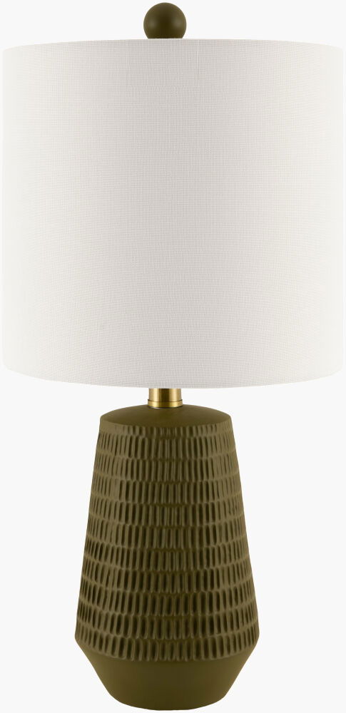 Leipzig Accent Table Lamp, by Surya, 10" width x 20" height
