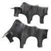 Regal Bull Bronze Sculptures Set/2 thumbnail 4