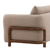 Esai Sofa Sand, Sofas & Sectional by Dovetail, 94.88" width x 32.87" height x 38.75" depth thumbnail 6
