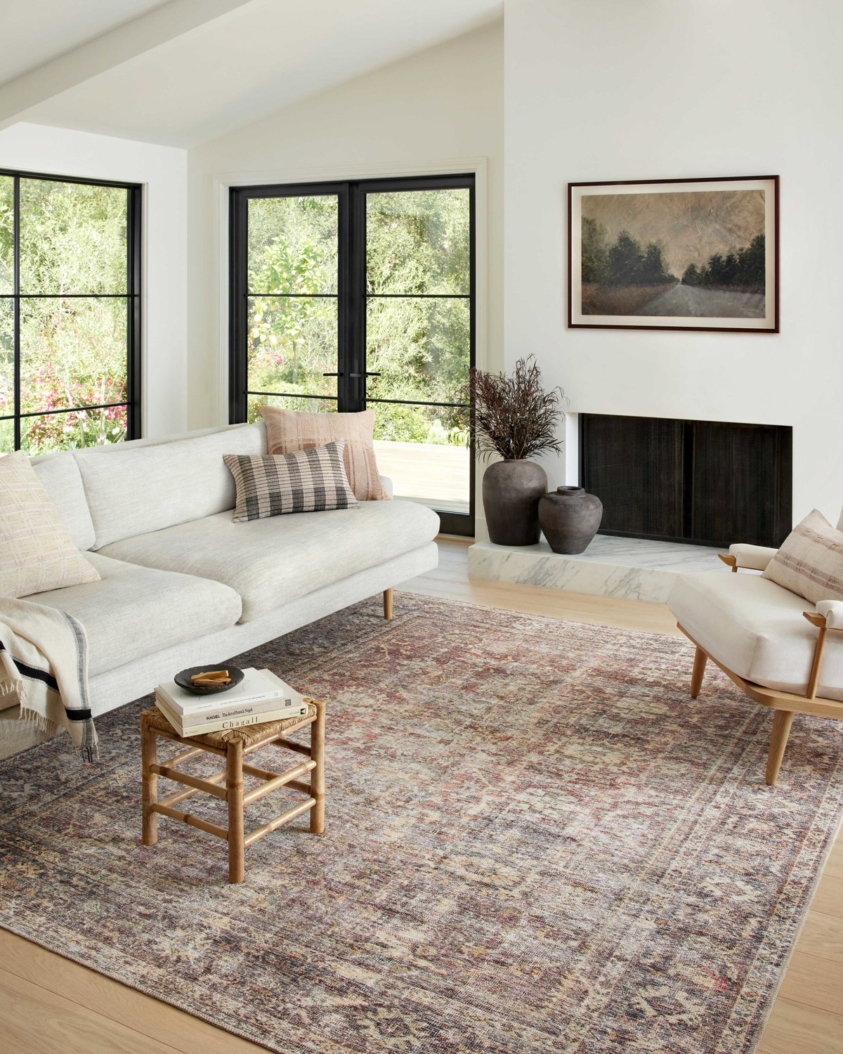 Amber Lewis x Loloi Georgie Rug, 1'6" length x 1'6" width View 4