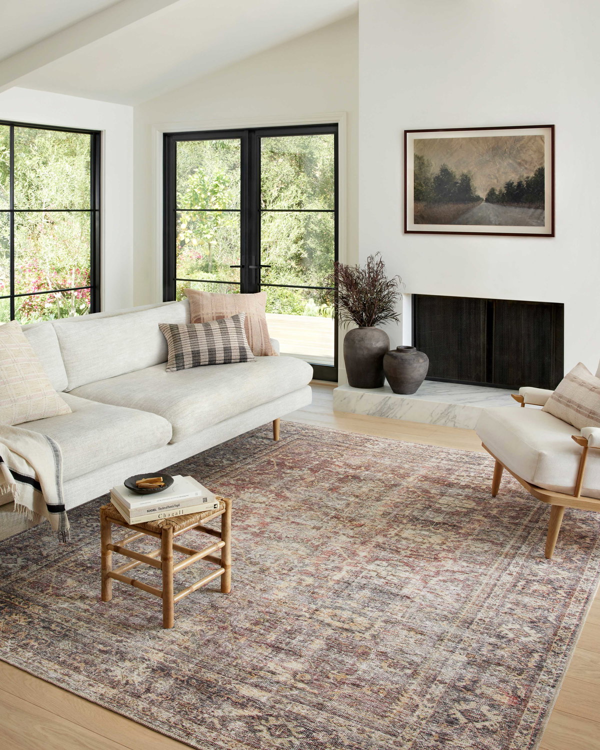 Amber Lewis x Loloi Georgie Rug, 2'6" length x 7'6" width View 3