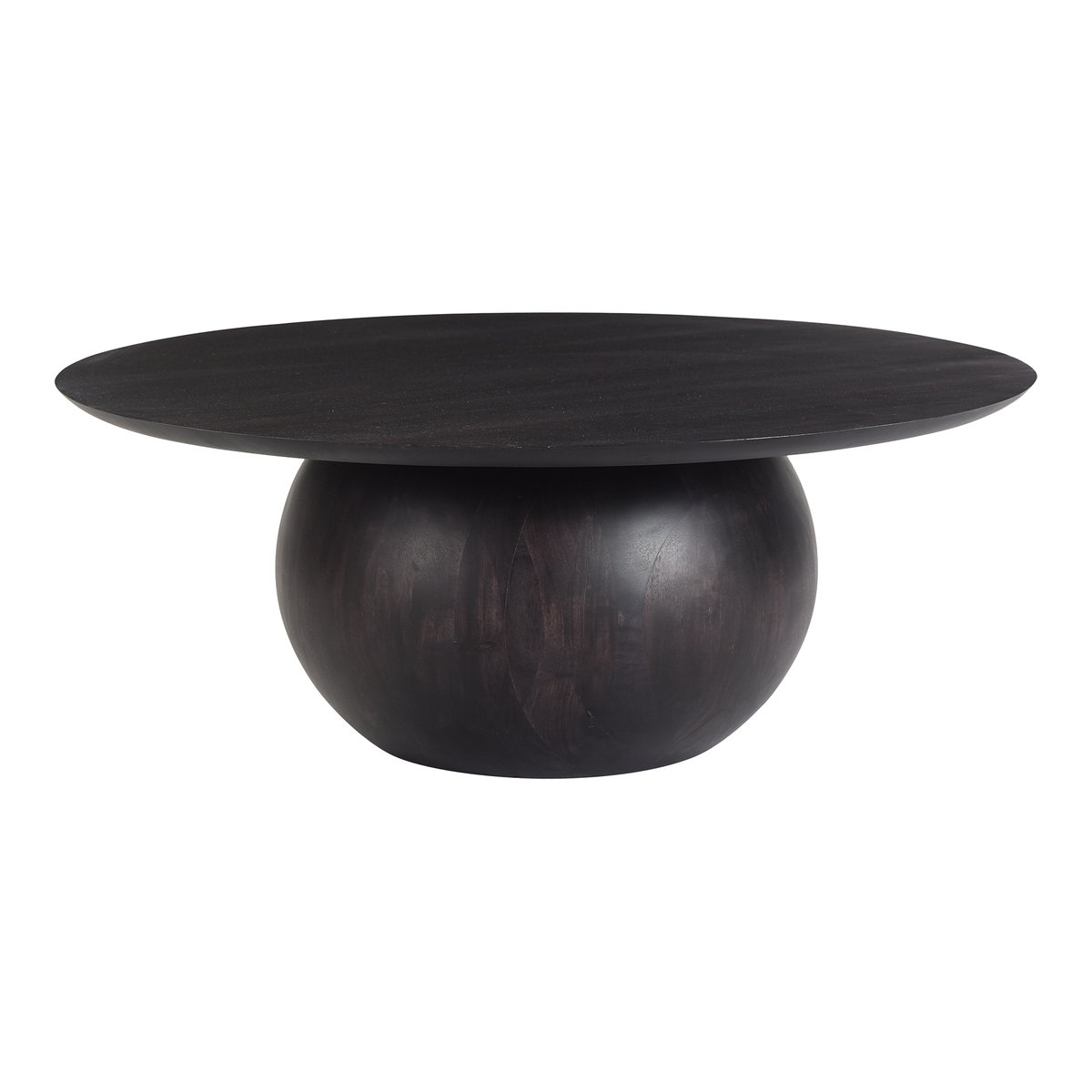 Bradbury Coffee Table Black, by Moe's Home, 35" width x 14" height x 35" depth View 1