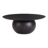 Bradbury Coffee Table Black, by Moe's Home, 35" width x 14" height x 35" depth thumbnail 1