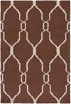 Fallon Handmade Rug, by Surya, 1'6" length x 1'6" width thumbnail