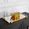 Deki Gold Mirrored Tray, Decorative Tray by Uttermost, 23.75" width x 3.12" height x 13.5" depth thumbnail 2