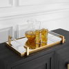 Deki Gold Mirrored Tray, Decorative by Uttermost, 23.75" width x 3.12" height x 13.5" depth thumbnail 2