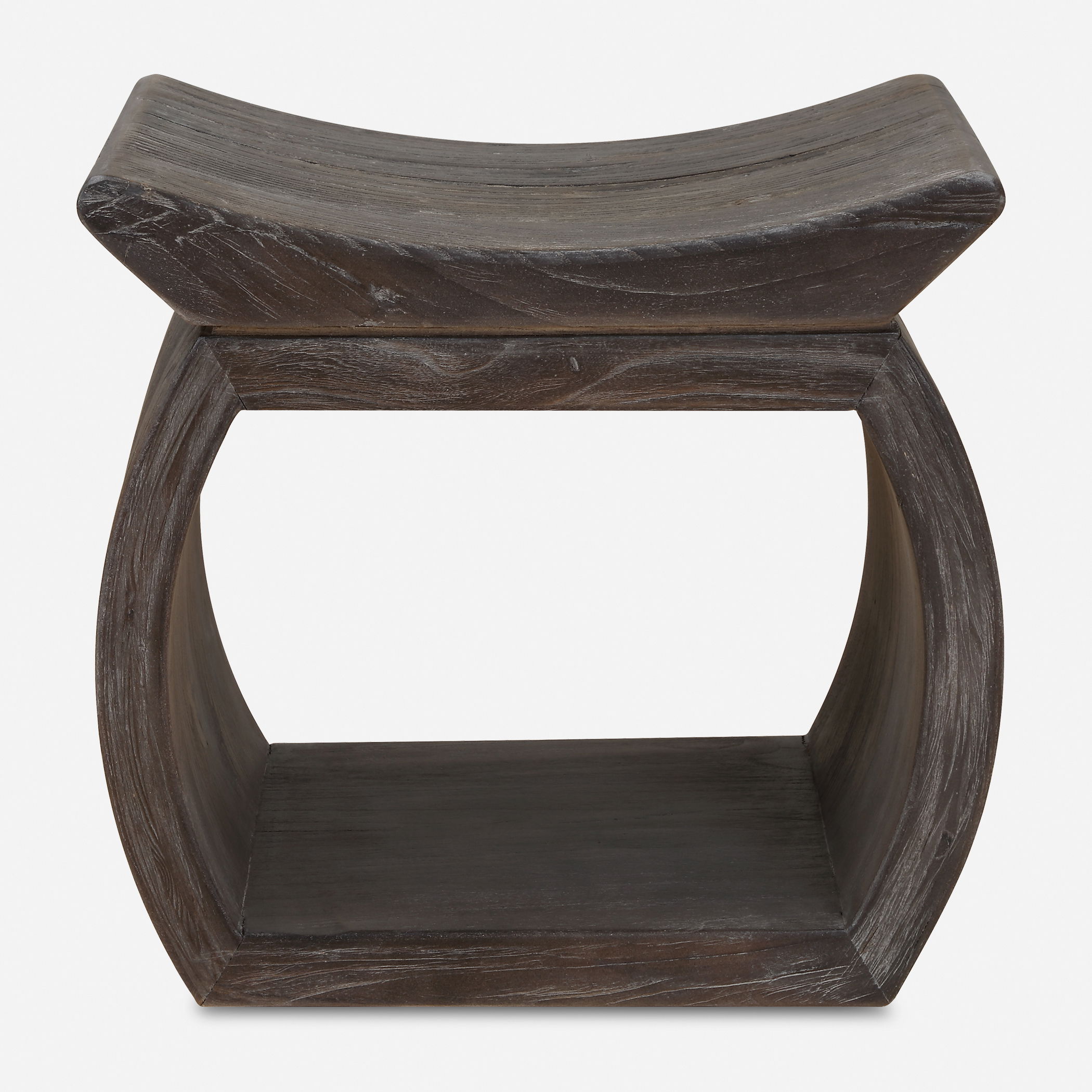 Connor Walnut Accent Stool large image 