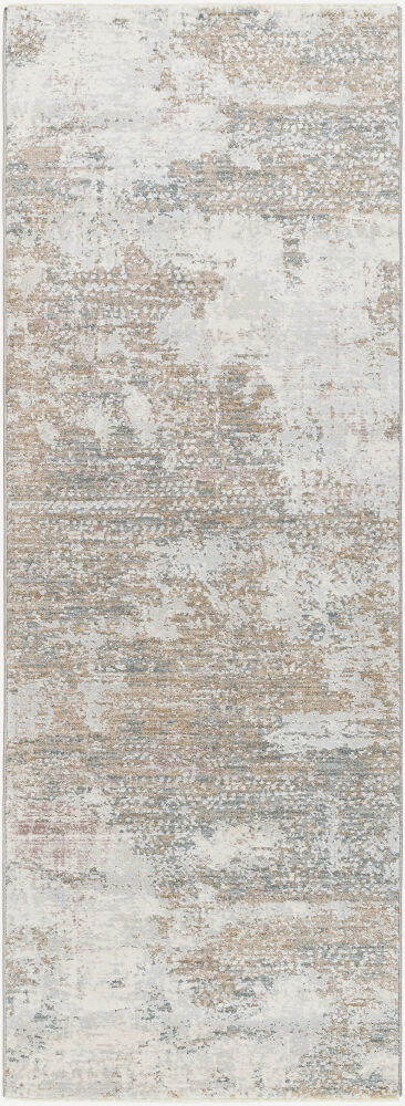 Brunswick Machine Woven Rug, by Surya, 7'2.61" length x 2'7.5" width