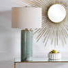 Callais Crackled Aqua Table Lamp, by Uttermost, 18" width x 32.5" height x 18" depth thumbnail 4