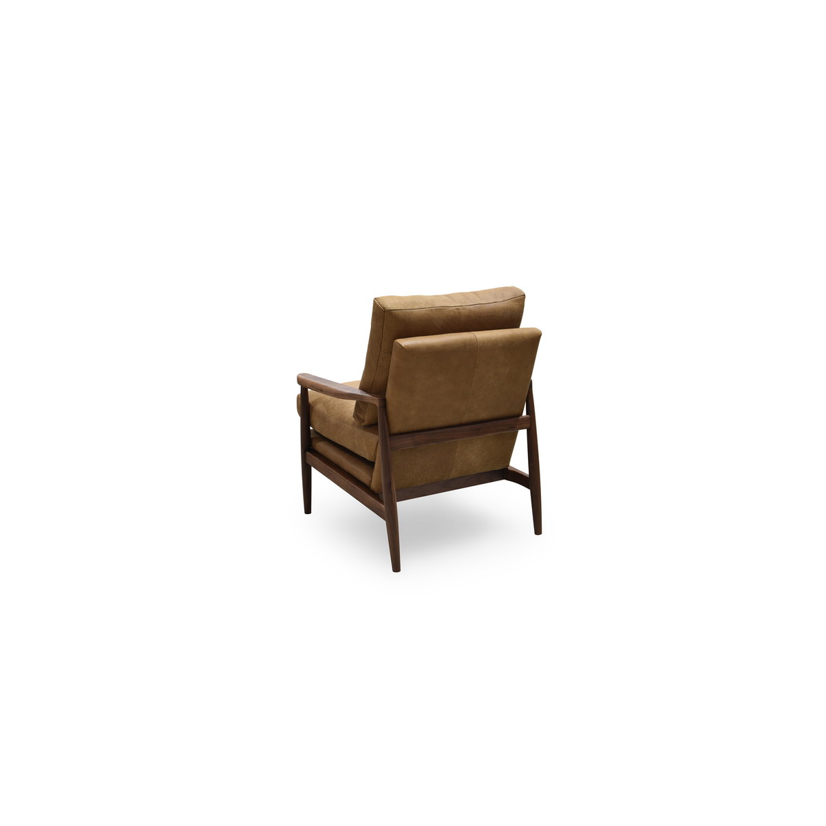 Arturo Accent Chair Tan, by Moe's Home, 29" width x 35" height x 33" depth View 2