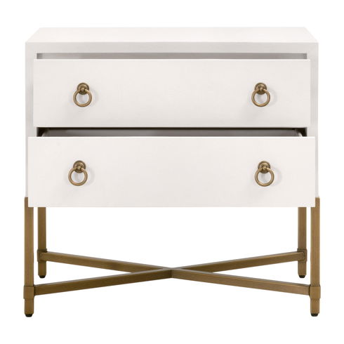Strand Shagreen 2-Drawer Nightstand