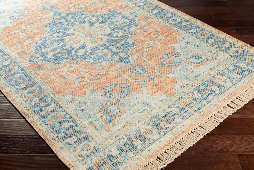 Zainab Handmade Rug, by Surya, 1'6" length x 1'6" width
