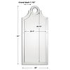Acacius Arched Mirror, by Uttermost, 30" width x 66" height x 1.12" depth thumbnail 3