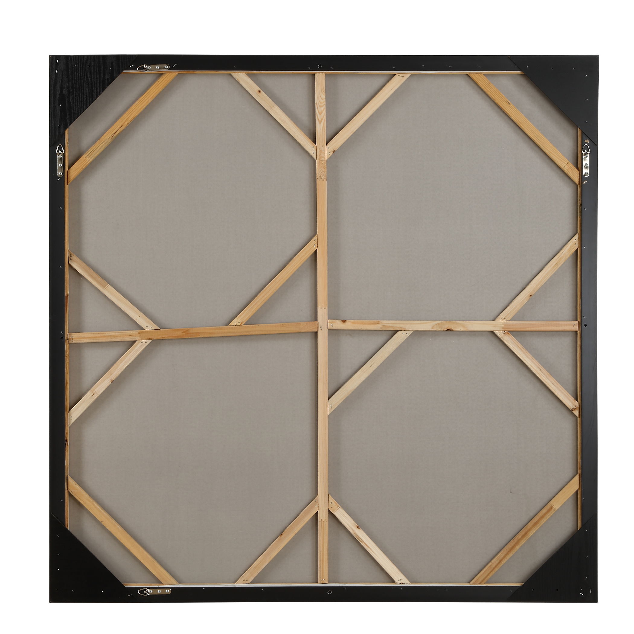 Contort Hand Painted Abstract Art, Painting by Uttermost, 61.75" width x 61.75" height x 1.5" depth View 9