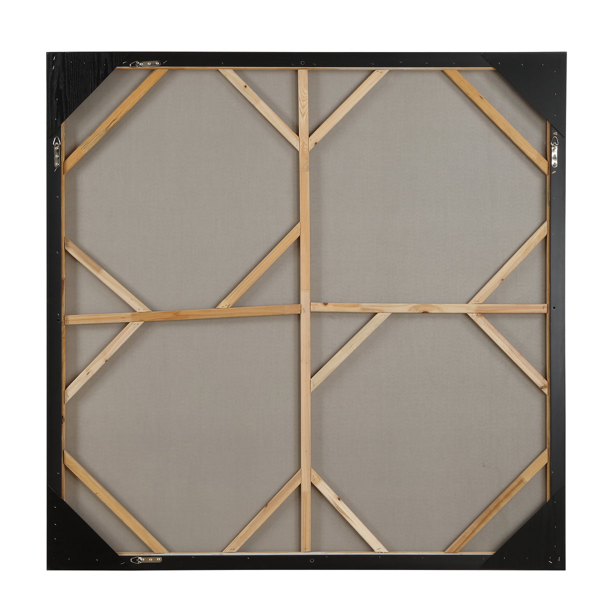 Contort Hand Painted Abstract Art, by Uttermost, 61.75" width x 61.75" height x 1.5" depth View 9