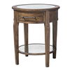 Raelynn Wood Lamp Table, Furniture by Uttermost, 24.5" width x 28.5" height x 24.5" depth thumbnail 4