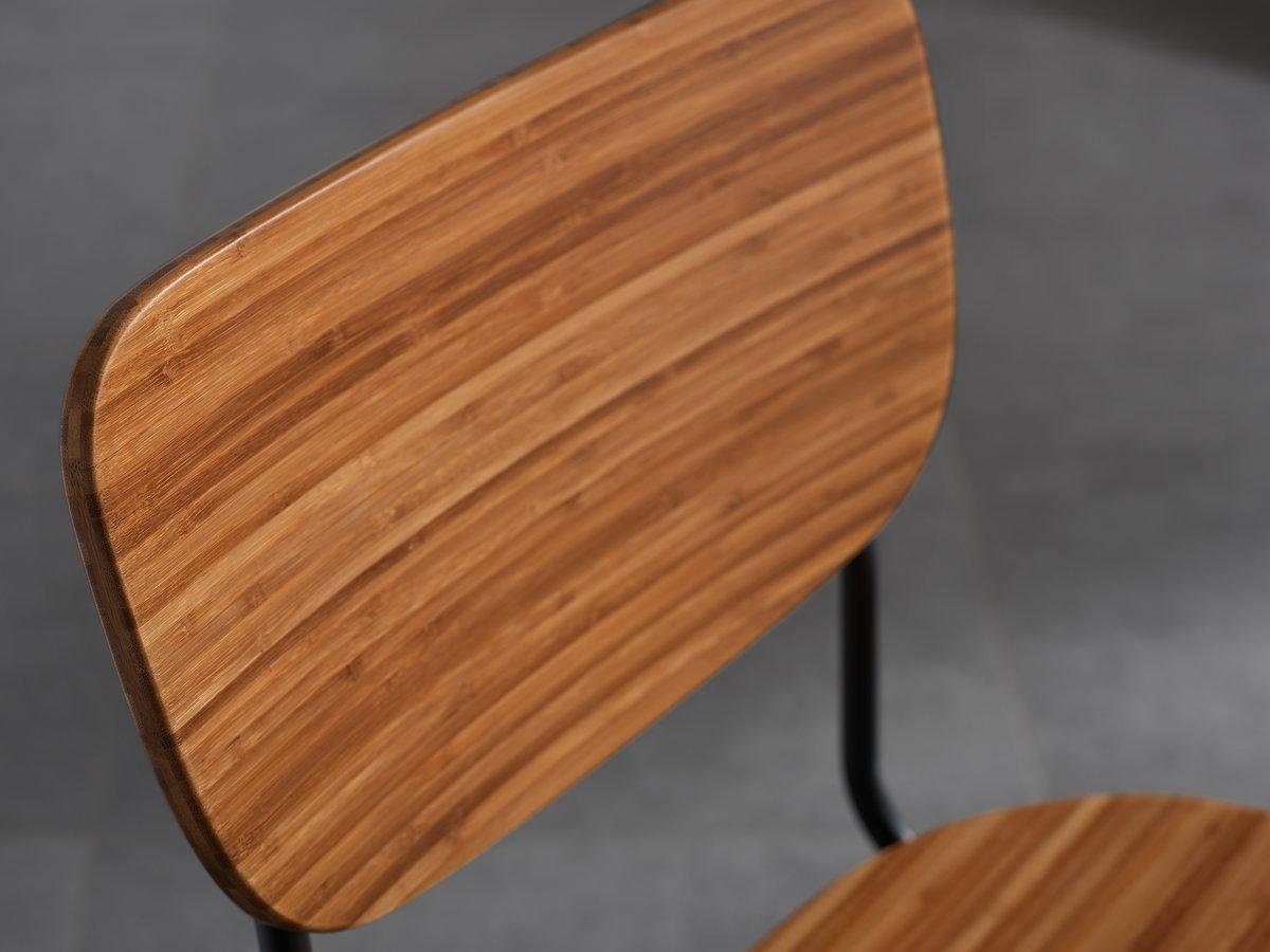 Soho Chair, Amber (Set of 2), Dining Chair by Greenington, 20" length x 19.25" width x 31.5" height View 2