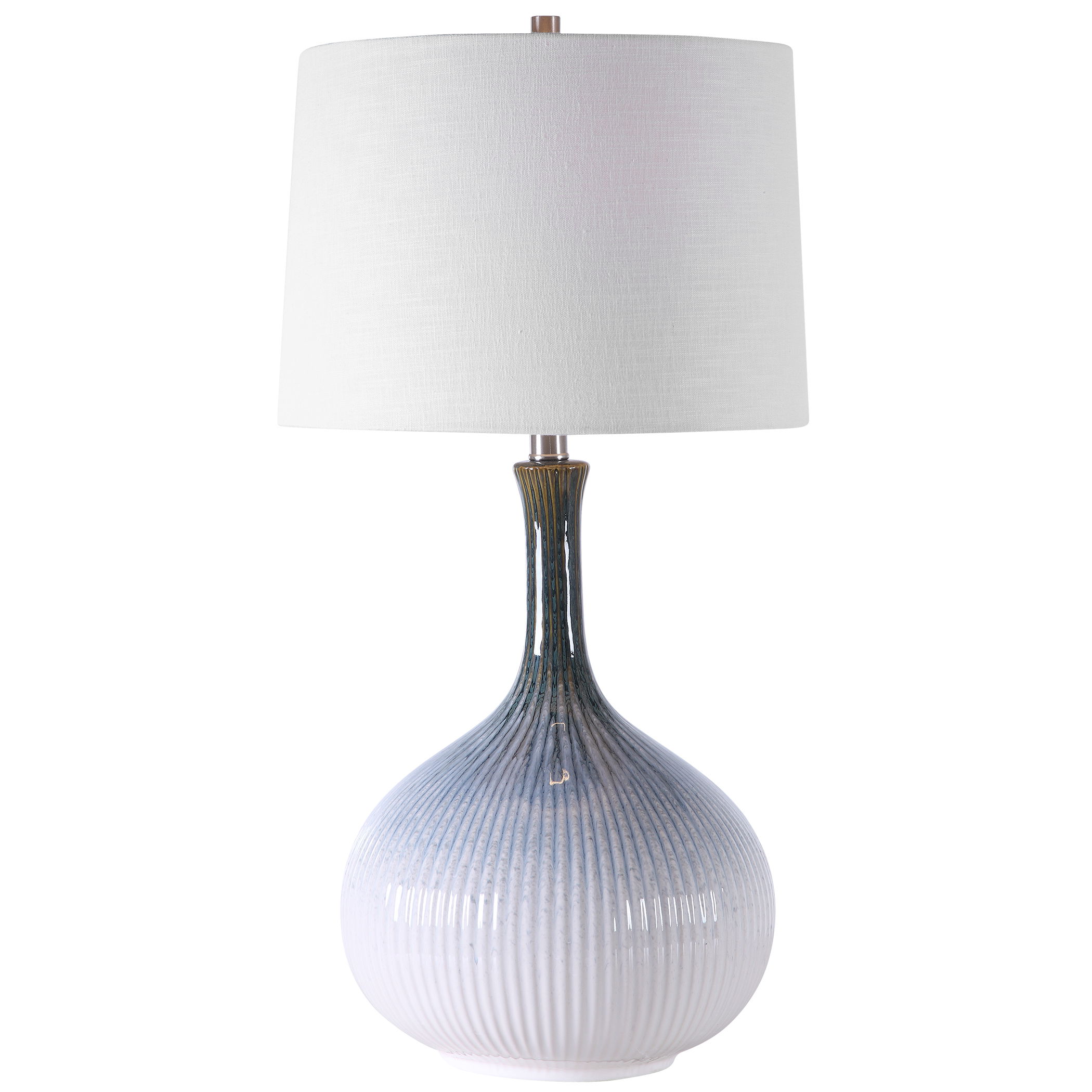 Eichler Mid-Century Table Lamp, by Uttermost, 14" width x 28" height x 14" depth View 1