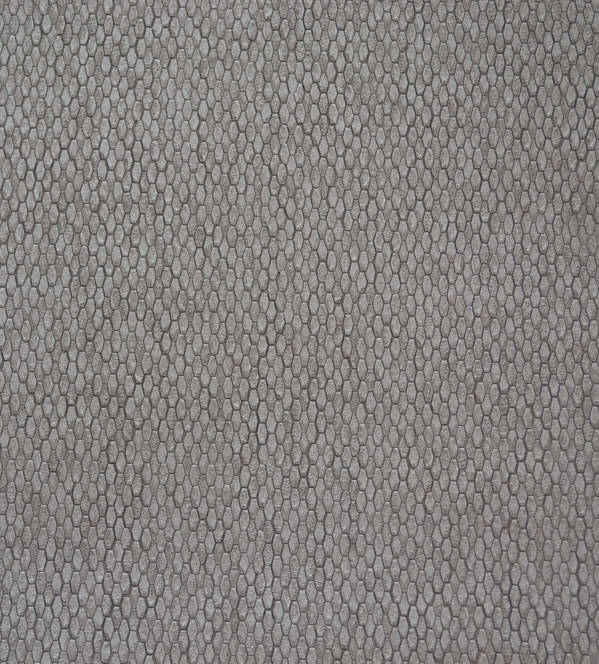 Stretched Hexagons Dark Silver Wallpaper, by York Wall, 33' length x 1'8.8" width x 0.02" depth View 2