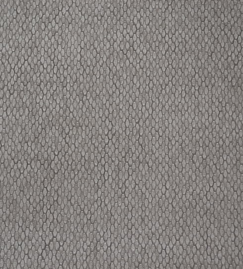 Stretched Hexagons Dark Silver Wallpaper