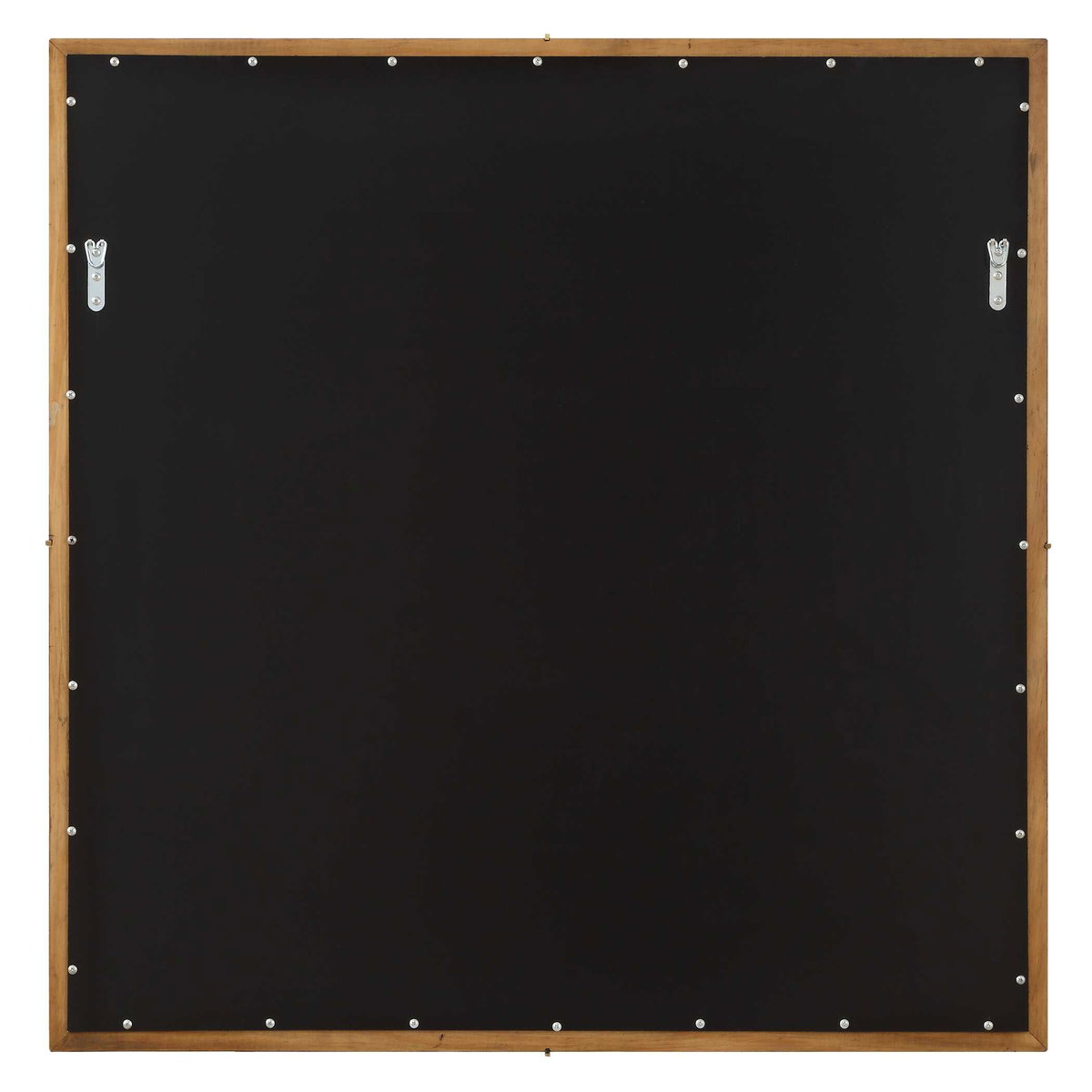 Garonne Square Walnut Mirror, by Uttermost, 3'4" width x 3'4" height x 1.75" depth View 7