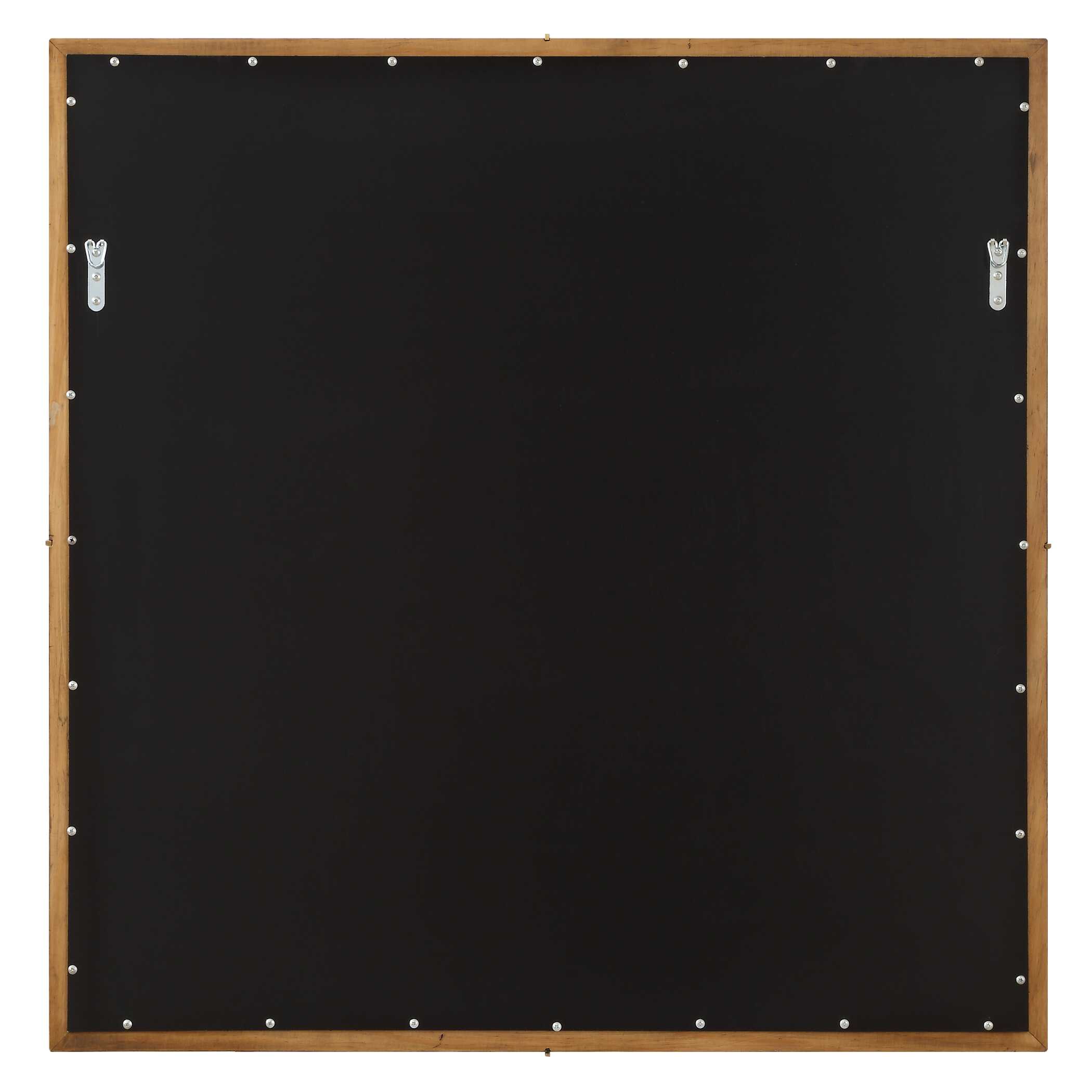 Garonne Square Walnut Mirror large image 