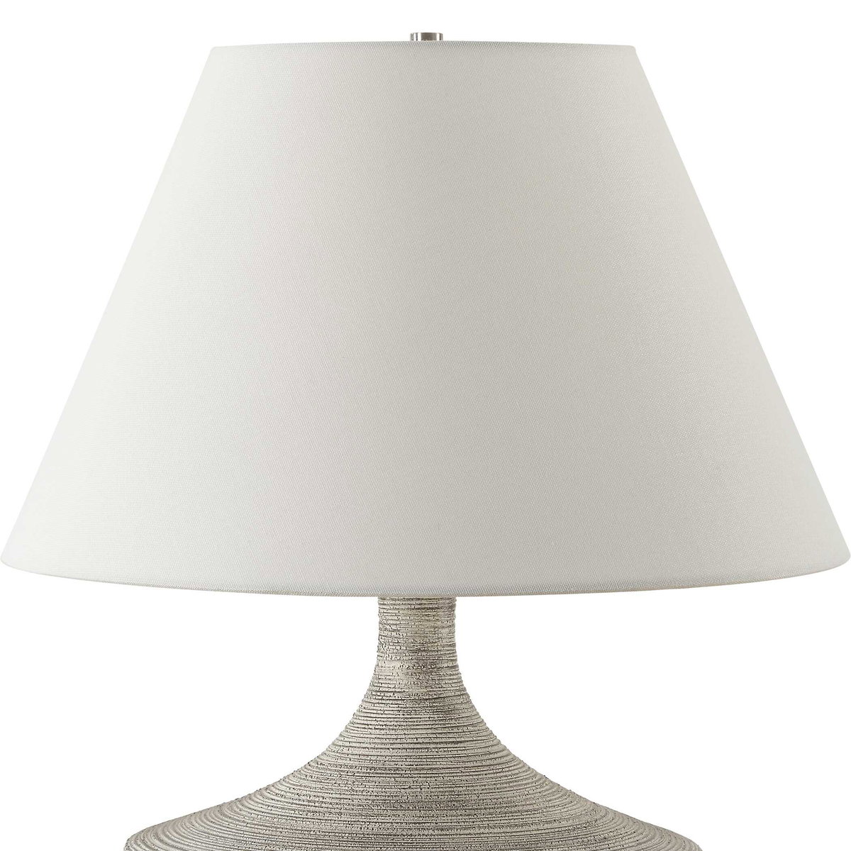 Carafe Ceramic Table Lamp, by Uttermost, 1'4" width x 1'8.5" height x 1'4" depth View 6