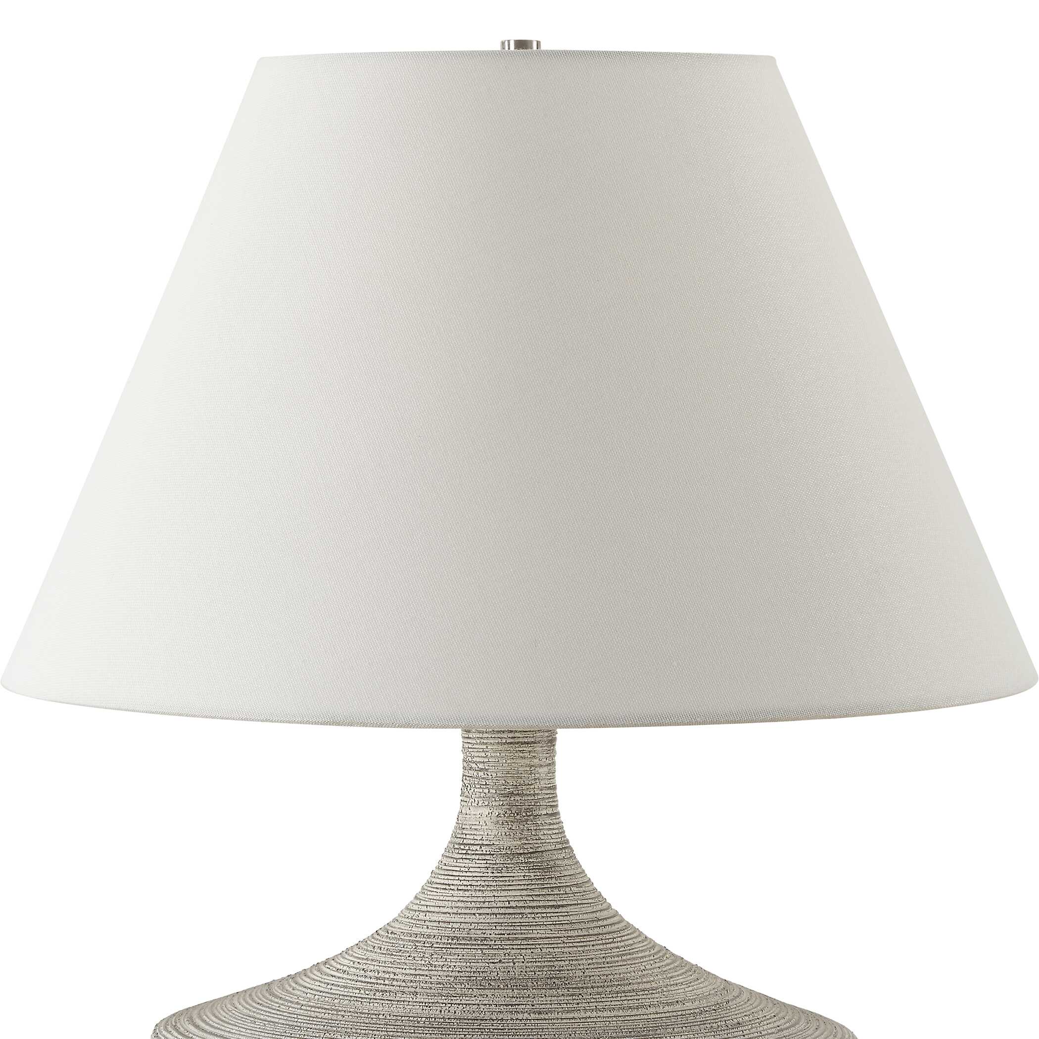 Carafe Ceramic Table Lamp, by Uttermost, 16" width x 20.5" height x 16" depth View 6