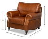 Papa's Chair, Seating by Sarreid, 39" length x 36" width x 36" height thumbnail 15