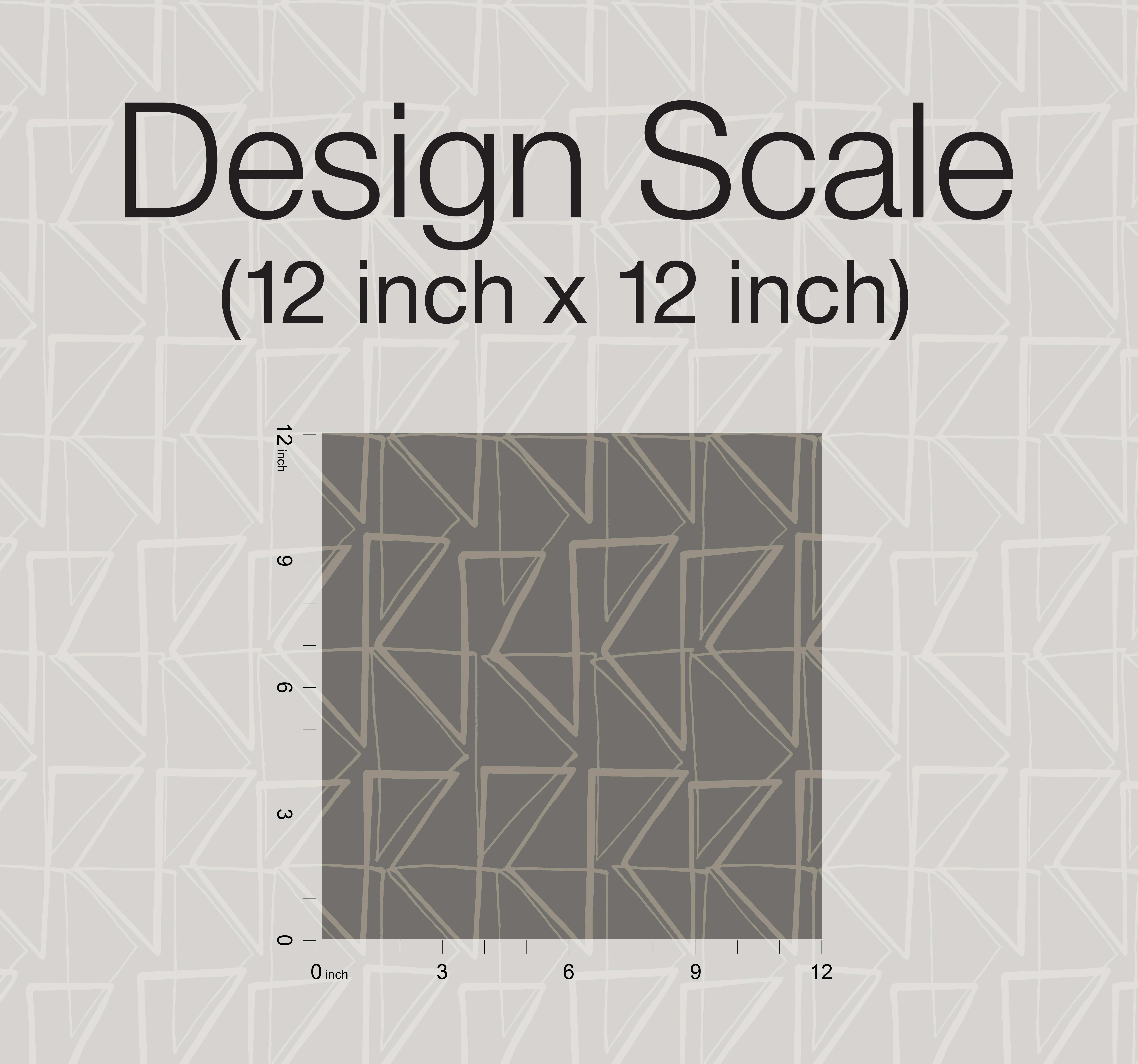 Love Triangles Grey Metallic Peel & Stick Wallpaper, by York Wall, 20' length x 1'8.5" width x 0.02" depth View 4