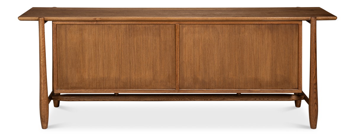 Nido Sideboard  4 Doors, by Sarreid, 1'7" length x 7'1" width x 2'6" height View 3