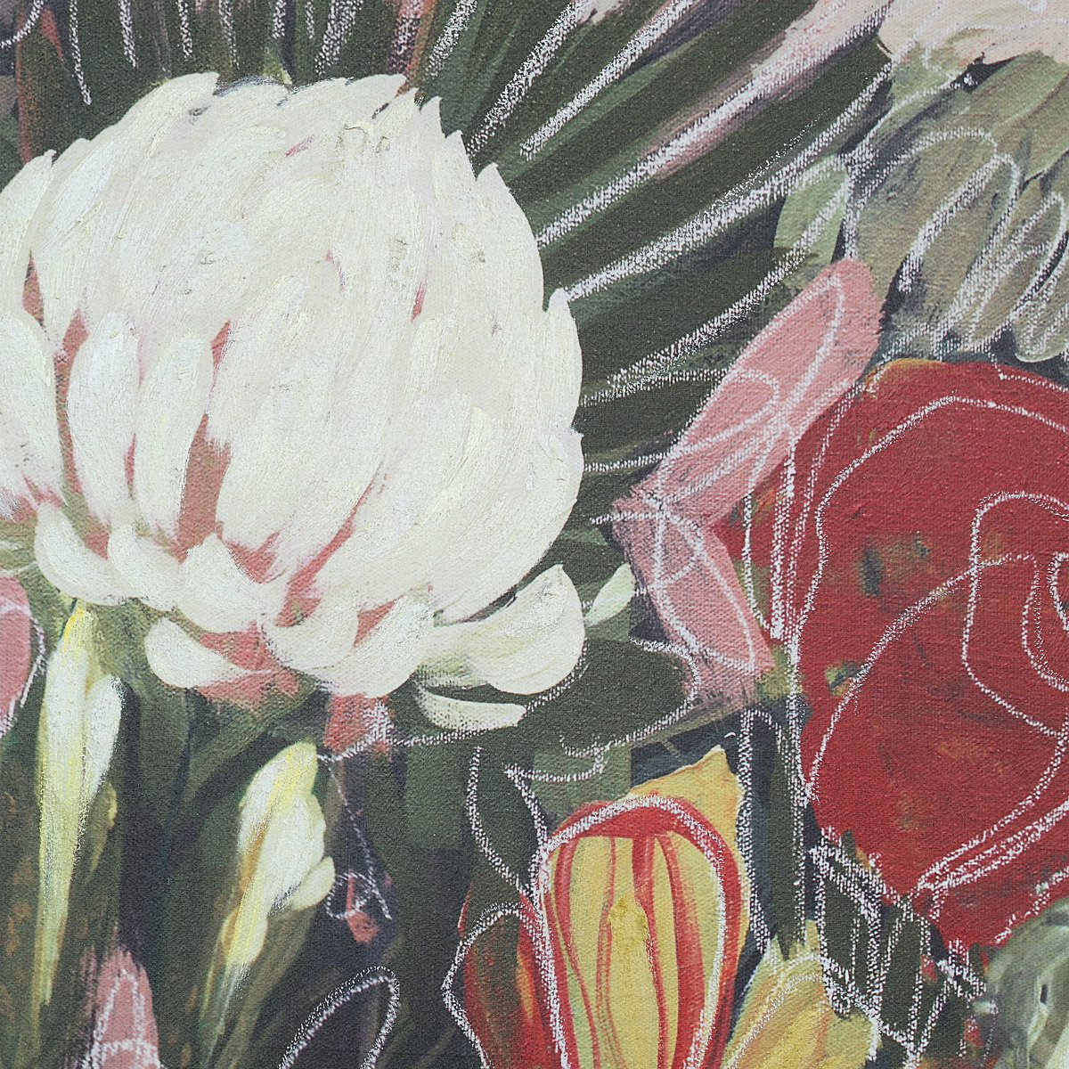 Belleza, Painting by Renwil, 40" height x 1.38" depth View 5