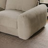 Berga Sectional Left Pebble, Sectional Sofa by Moe's Home, 118.25" width x 33" height x 65.5" depth thumbnail 6